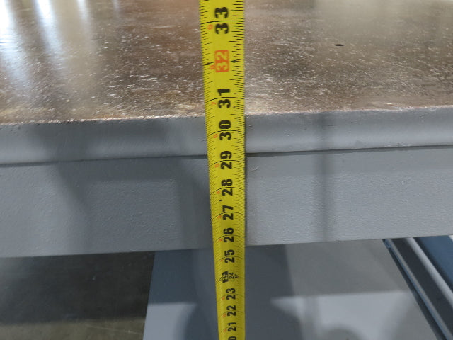 1-1/4" Thick Top Steel Fabrication Welding Layout Table Work Bench 72"x72"x30"