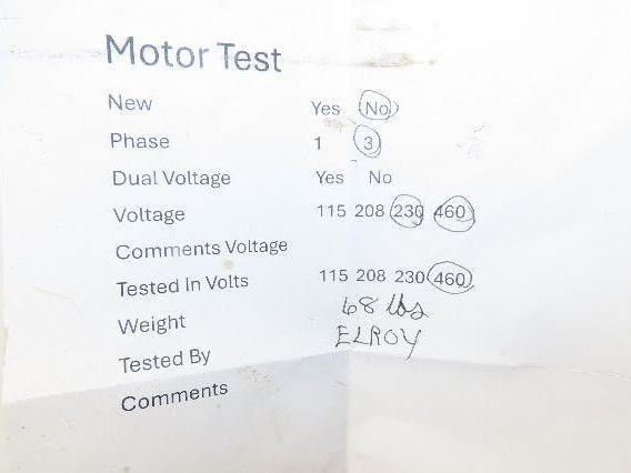 MEZ 7AA100L04 Hydraulic Pump Motor 3.4kw 1720rpm 230/460V 3PH IEC 100L Metric