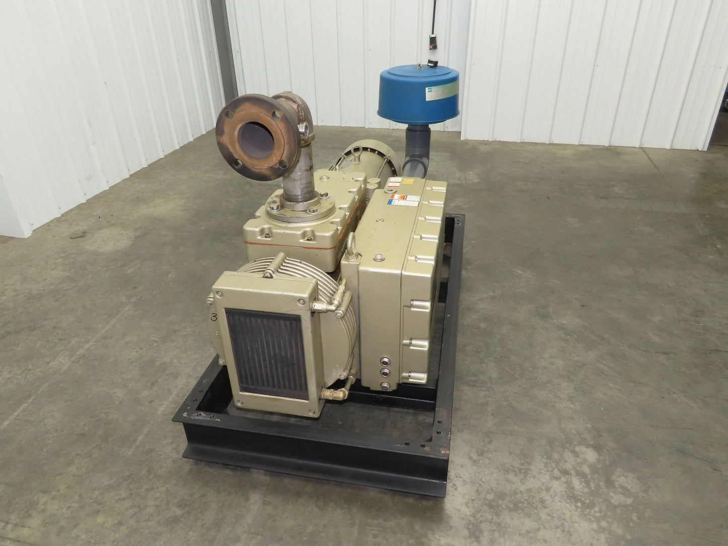 Dekker RVL300-HH DuraVane Lubricated Rotary Vane Vacuum Pump 15Hp 300ACFM