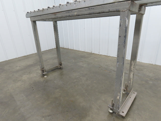 Roll-Flex 16"x 5' Multi-Directional 3-Track Roller Conveyor Plastic Ergo-Roll