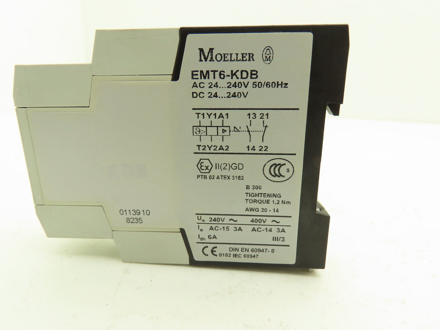 Moeller EMT6-KDB Overload Relay 24-240v AC/DC