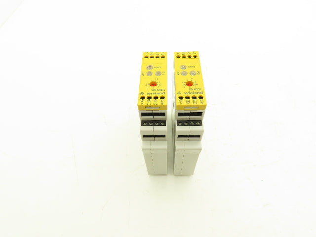 Wieland R1.188.0610.0 SNV 4063KL Safety Relay 24vDC Control Lot of 2