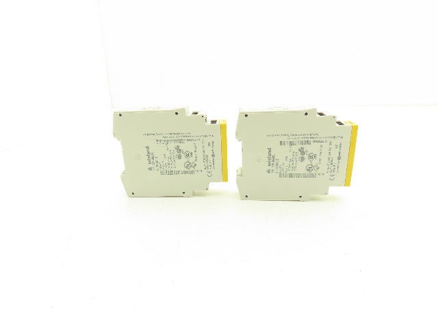Wieland R1.188.0610.0 SNV 4063KL Safety Relay 24vDC Control Lot of 2