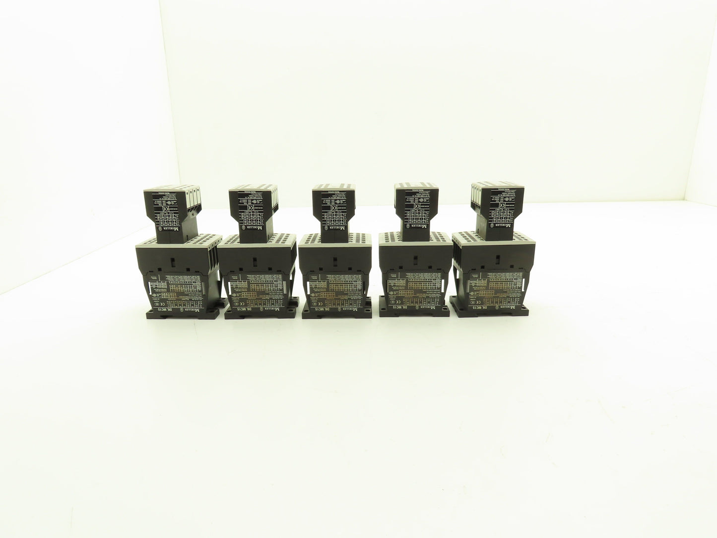 Siemens DIL MC15-01 Contactor 10Hp 600v 3Ph Accessory Block 400v 4A Lot of 5