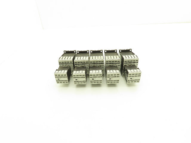 Siemens DIL MC15-01 Contactor 10Hp 600v 3Ph Accessory Block 400v 4A Lot of 5