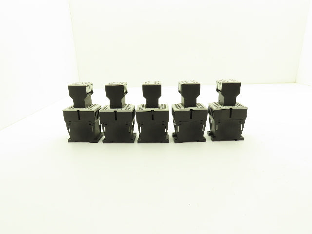 Siemens DIL MC15-01 Contactor 10Hp 600v 3Ph Accessory Block 400v 4A Lot of 5