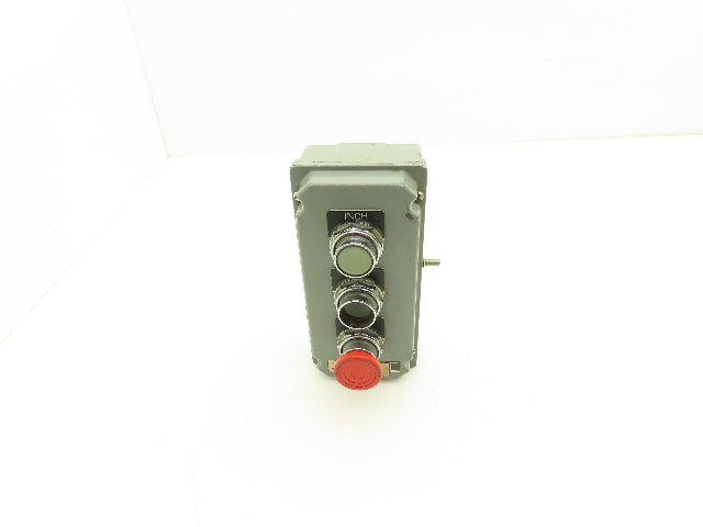 Cutler Hammer 49-2610-1 10250T Electrical Enclosure 3-Button Control Stop Go
