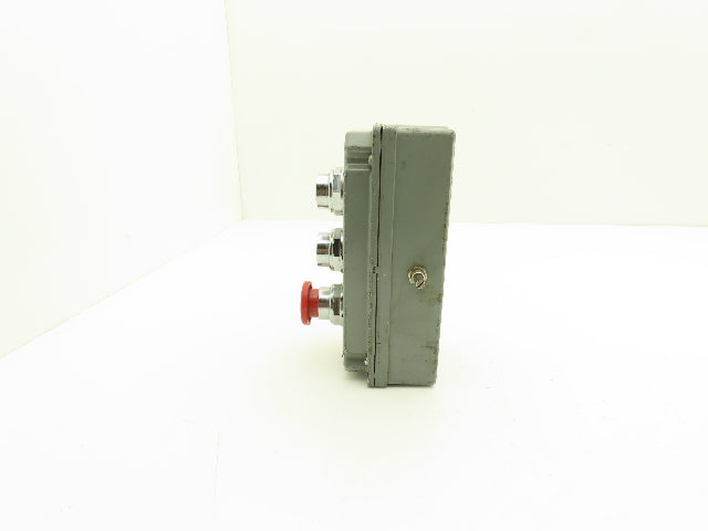 Cutler Hammer 49-2610-1 10250T Electrical Enclosure 3-Button Control Stop Go