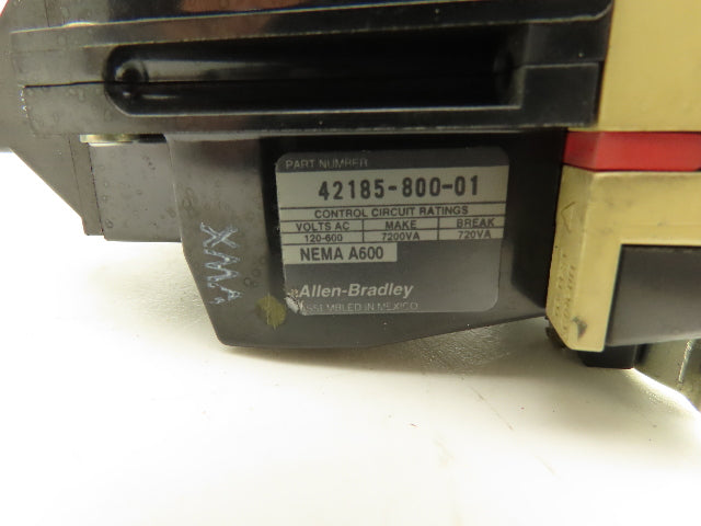 Allen Bradley 509-AOD Motor Starter 3Ph 575v 5Hp Overload Relay NEMA 0 Lot of 3