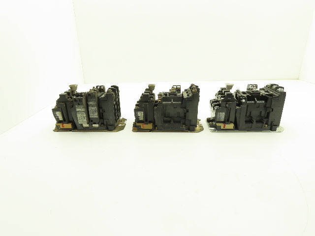 Allen Bradley 509-AOD Motor Starter 3Ph 575v 5Hp Overload Relay NEMA 0 Lot of 3
