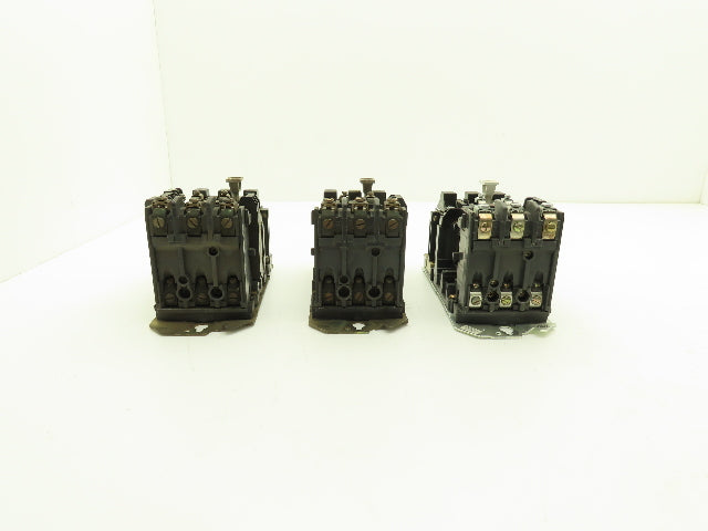 Allen Bradley 509-AOD Motor Starter 3Ph 575v 5Hp Overload Relay NEMA 0 Lot of 3