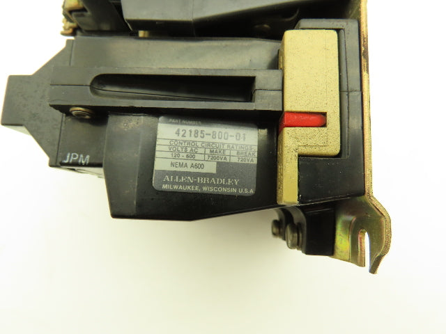 Allen Bradley 509-BOD Motor Starter 575v 3Ph 10Hp Overload Relay NEMA Size 1