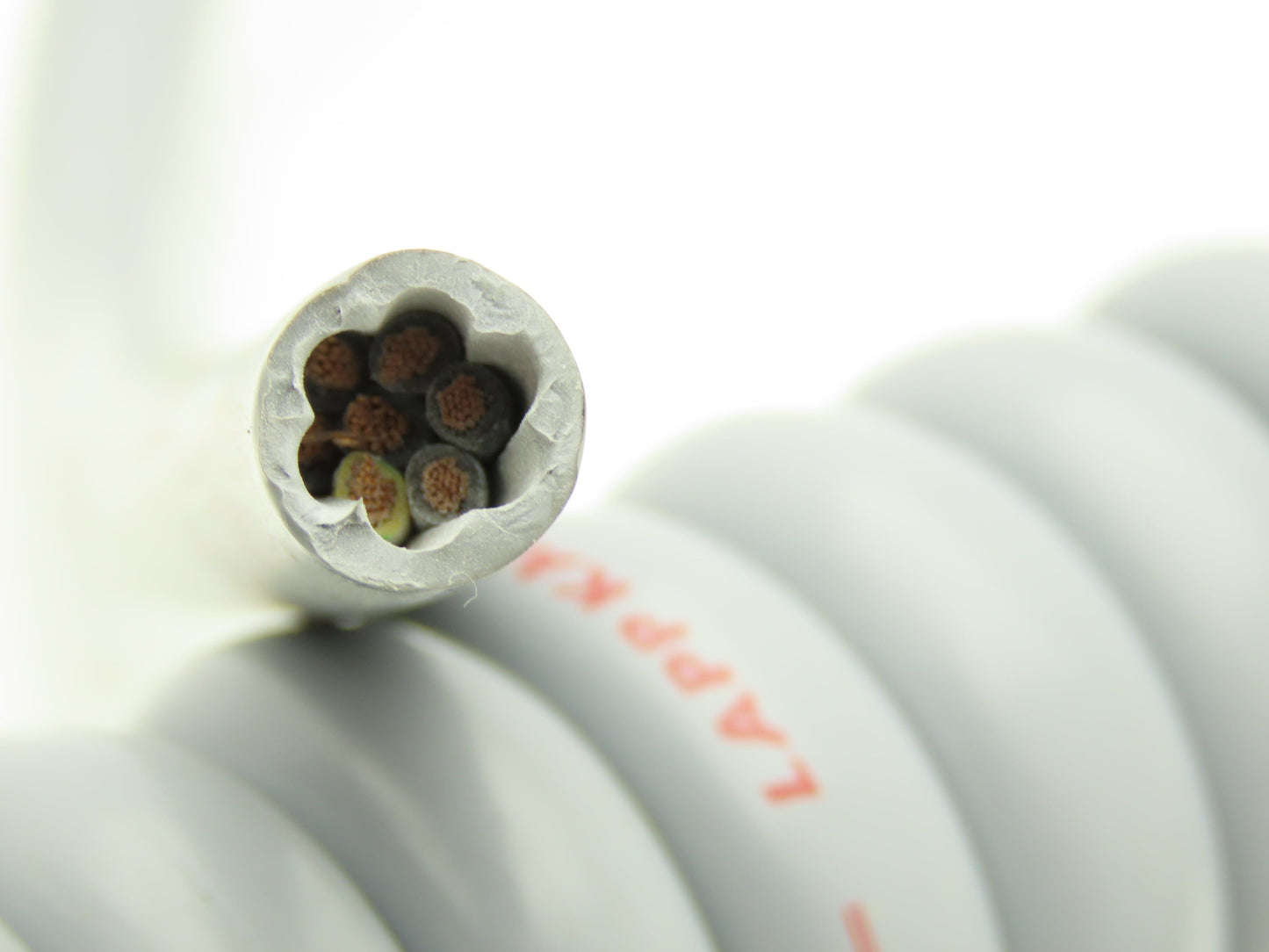 LAPP Kabel 70002706 ÖLFLEX Coiled Cable 39-98" Unshielded 16 AWG 7 Conductor