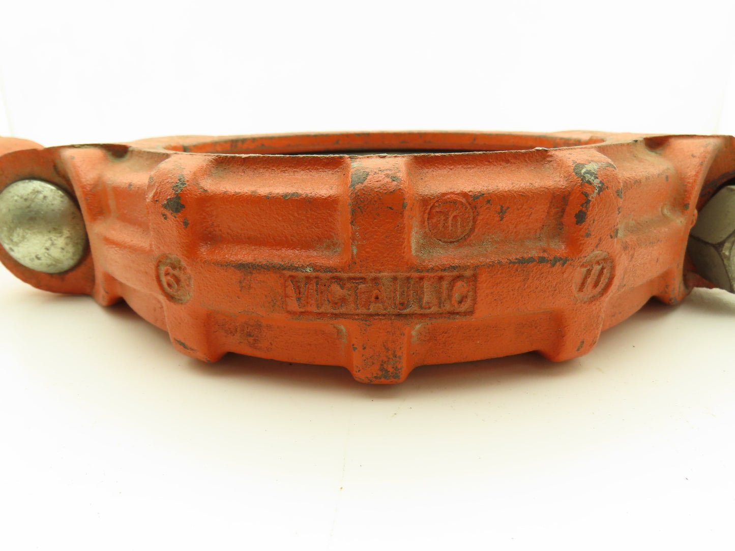 Victaulic 77 QuickVic 6" Rigid Coupling Grooved Pipe Fitting w/Gasket Lot of 2