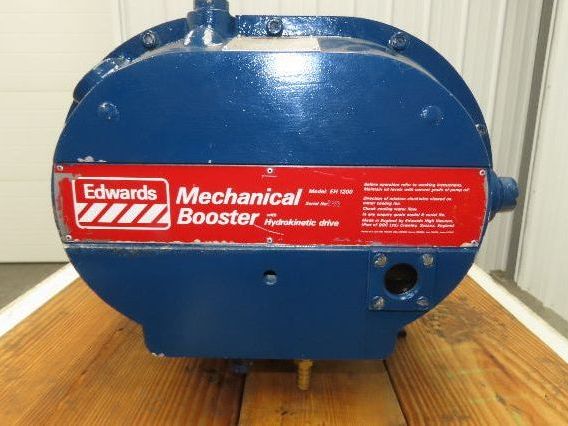 Edwards EH1200 Roots Blower Vacuum Mechanical Booster Pump 845cfm 3kw 230/460V