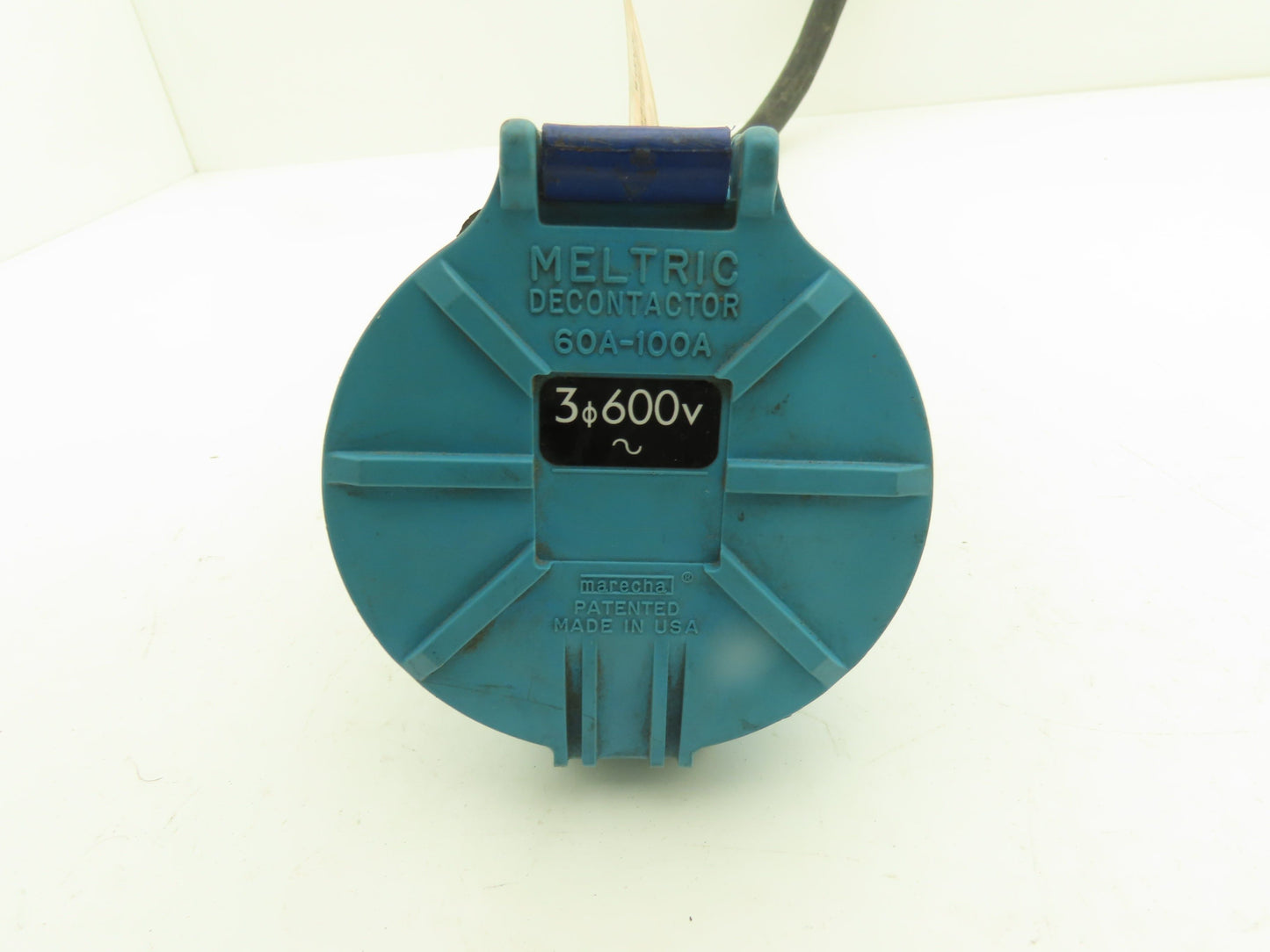Hubbell DS60A Disconnect Decontactor 100A 600vAC 6awg 4-wire Cord 44" 25Hp 3R