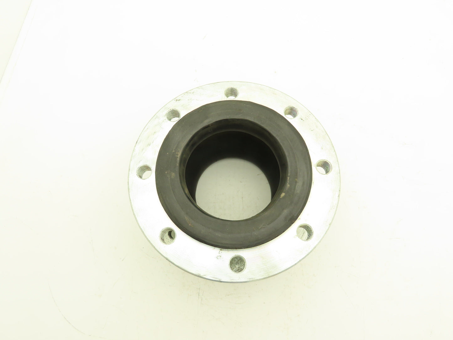 Rubber Expansion Joint 5" Steel Flange #150 8-Bolt Threaded