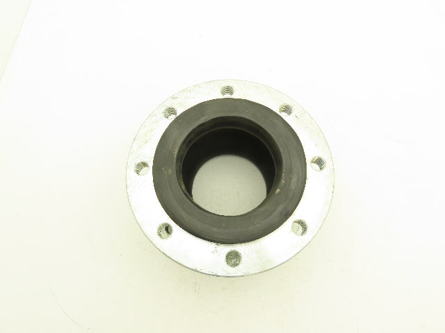 Rubber Expansion Joint 5" Steel Flange #150 8-Bolt Threaded