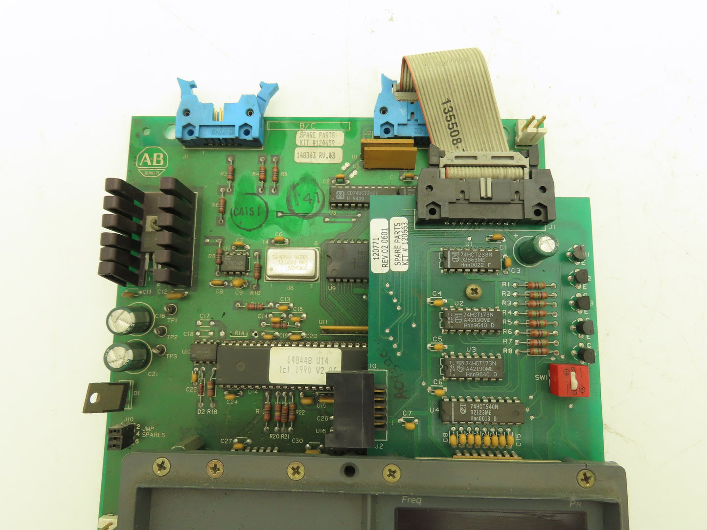 Allen-Bradley VFD Operator Interface with Main Control Circuit Board