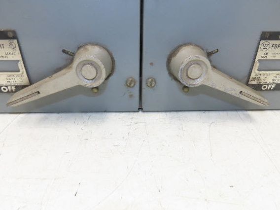 Westinghouse FDPT3633 Safety Switch Twin Fusible 600VAC 3 Pole 100 Amp Series A