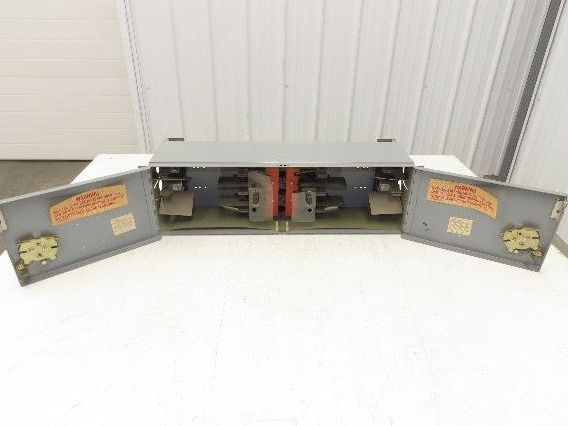 Westinghouse FDPT3633 Safety Switch Twin Fusible 600VAC 3 Pole 100 Amp Series A