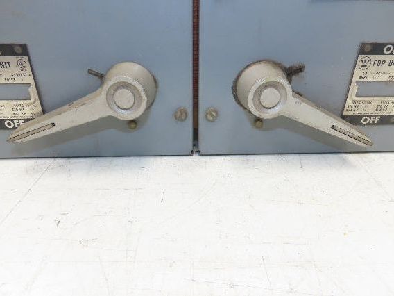 Westinghouse FDPT3633 Safety Switch Twin Fusible 600VAC 3 Pole 100 Amp Series A