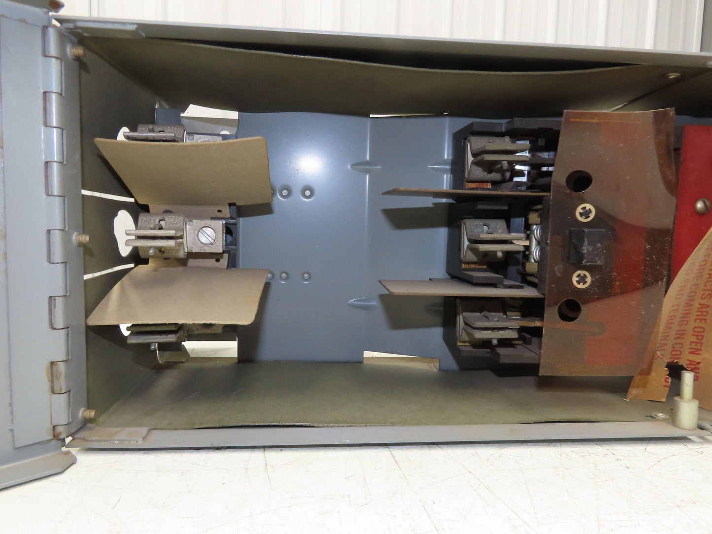 Westinghouse FDPT3633 Safety Switch Twin Fusible 600VAC 3 Pole 100 Amp Series A