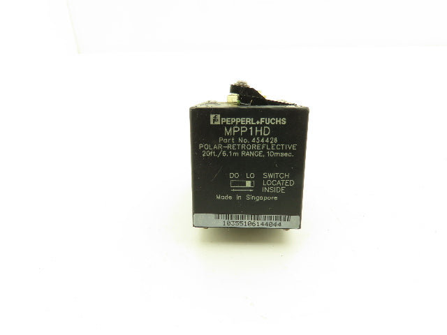 Pepperl+Fuchs MPP1HD Photoelectric Sensor Scanning Photo Head Retro Reflective