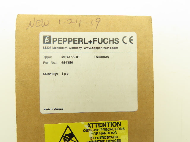 Pepperl+Fuchs MPP1HD Photoelectric Sensor Scanning Photo Head Retro Reflective