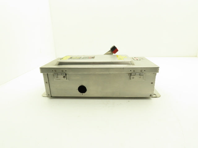 Square D H361DS Safety Disconnect Switch 30A 600V 3PH Fused Stainless
