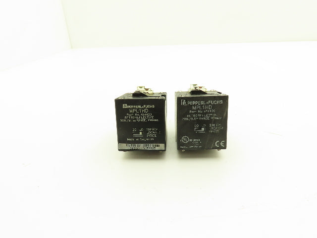 Pepperl+Fuchs MPL1HD Photoelectric Sensor Photo Head Retroreflective Lot of 2
