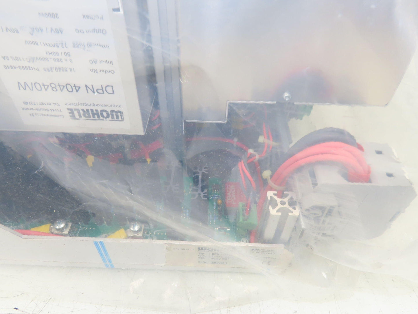 Wohrle DPN 4048100/19-A Power Supply 48VDC 100A 4800W Input 480VAC PH2003-4840