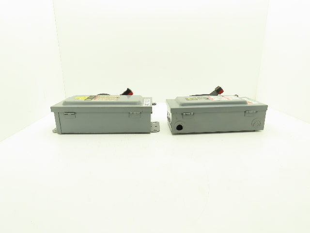 Square D H361 Safety Disconnect Switch Fusible 30A 3PH Series E1 Mixed Lot of 2