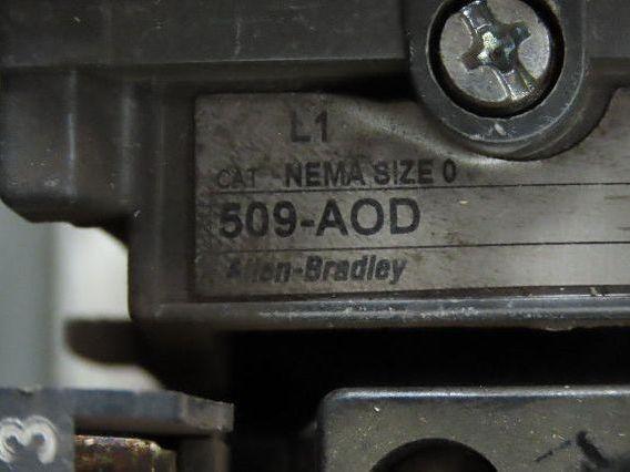 Allen-Bradley 512-AACD-24R Combination Starter NEMA Size 0 Fusible 5HP 600V 3PH
