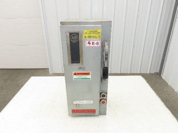 Allen-Bradley 512-AAB-24R Combination Starter NEMA Size 0 Fusible 600V 3PH