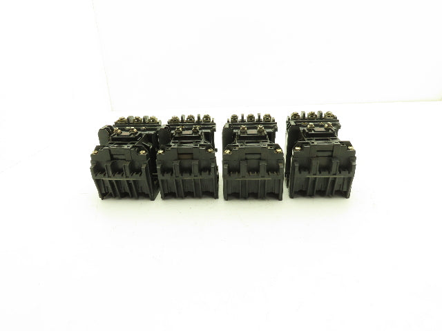 Allen Bradley 500-B0DX21 Motor Starter Series B 10Hp 27A 3P 120V Coil Lot of 4