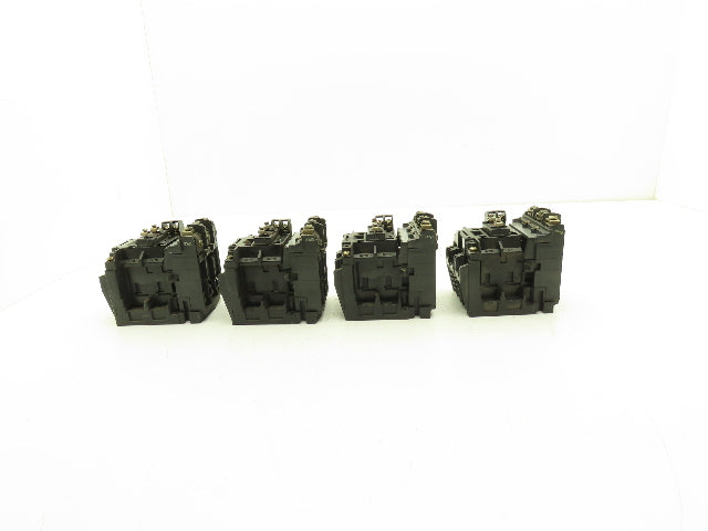 Allen Bradley 500-B0DX21 Motor Starter Series B 10Hp 27A 3P 120V Coil Lot of 4