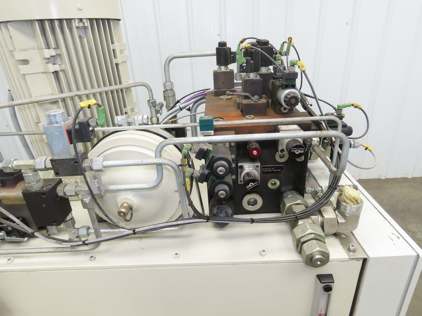 Voith IPC 5-50 101 2-Pump Hydraulic Power Unit 100 Gal 20 GPM 3000 PSI 40Hp 480V