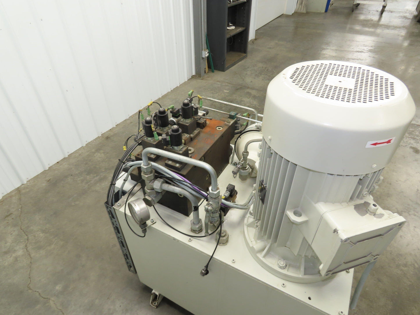 Voith IPC 5-50 101 2-Pump Hydraulic Power Unit 100 Gal 20 GPM 3000 PSI 40Hp 480V