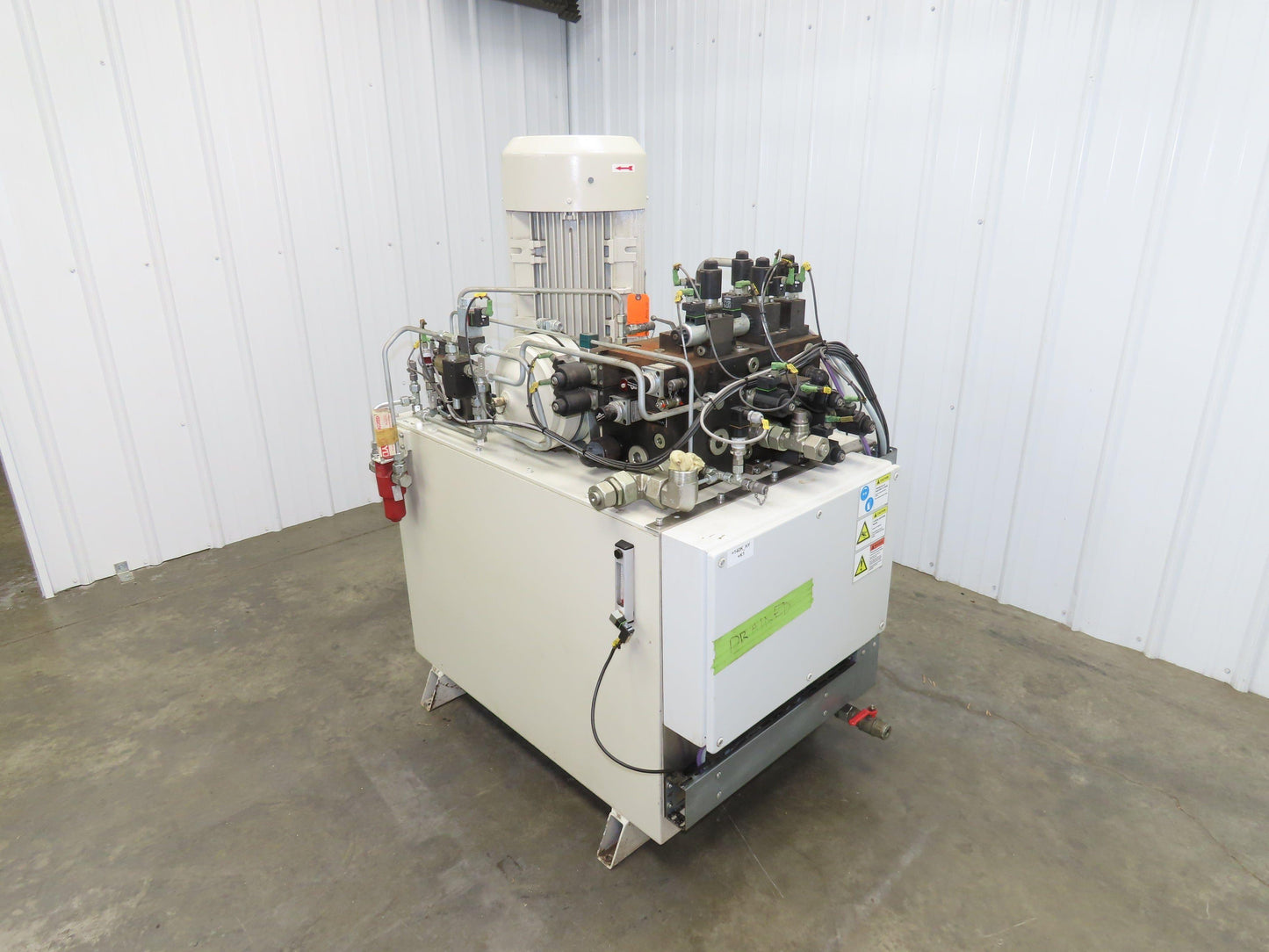 Voith IPC 5-50 101 2-Pump Hydraulic Power Unit 100 Gal 20 GPM 3000 PSI 40Hp 480V