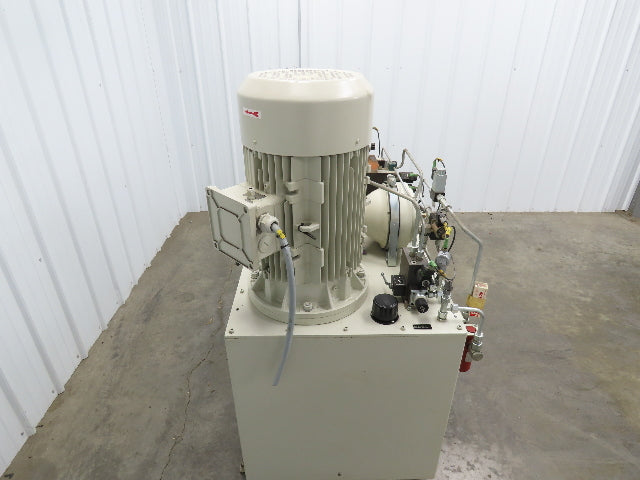 Voith IPC 5-50 101 2-Pump Hydraulic Power Unit 100 Gal 20 GPM 3000 PSI 40Hp 480V