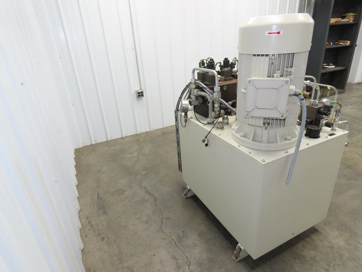 Voith IPC 5-50 101 2-Pump Hydraulic Power Unit 100 Gal 20 GPM 3000 PSI 40Hp 480V