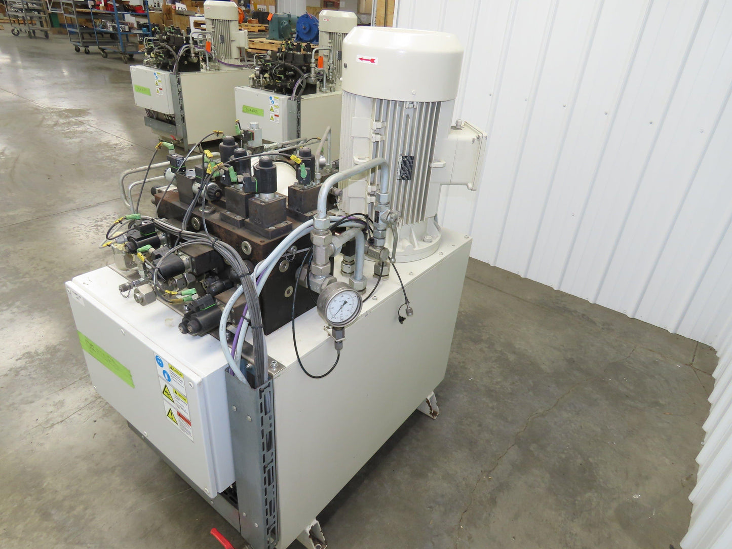 Voith IPC 5-50 101 2-Pump Hydraulic Power Unit 100 Gal 20 GPM 3000 PSI 40Hp 480V