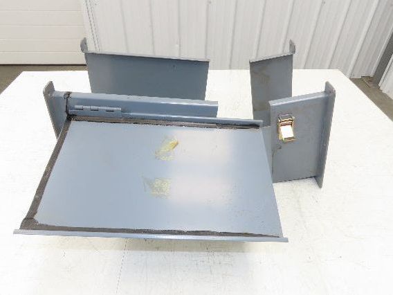 Hoffman F88LXL Lay-In Wireway 8"x8" Cutoff Fitting 9"-15" Nema 12