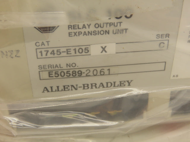 Allen Bradley 1745-E105 SLC 100 Controller Processor Input Output Module