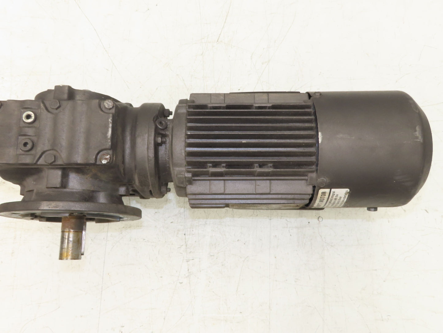 Sew-Eurodrive SF47DT80N4BMG1HR Brake Gearmotor 14.24 Reducer 1Hp 230/460V RH