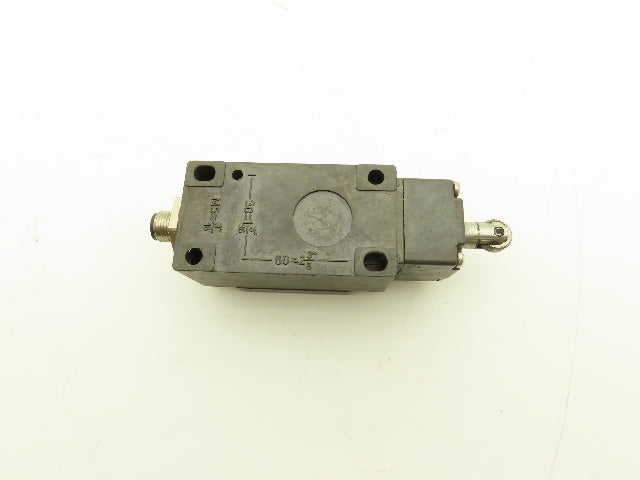 Euchner NG2RS-510AU Limit Switch Steel Roller Plunger 30V 0.1A IP67