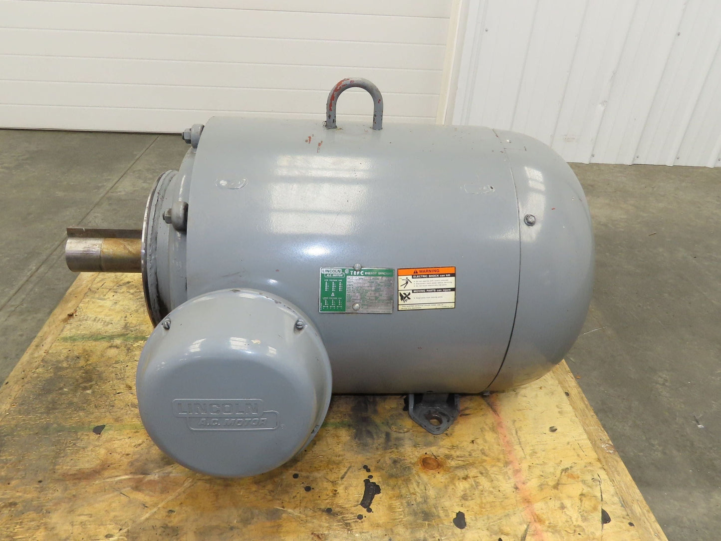 Lincoln Electric AC Motor 100HP 1750RPM 230/460V 3Ph 405TC TEFC
