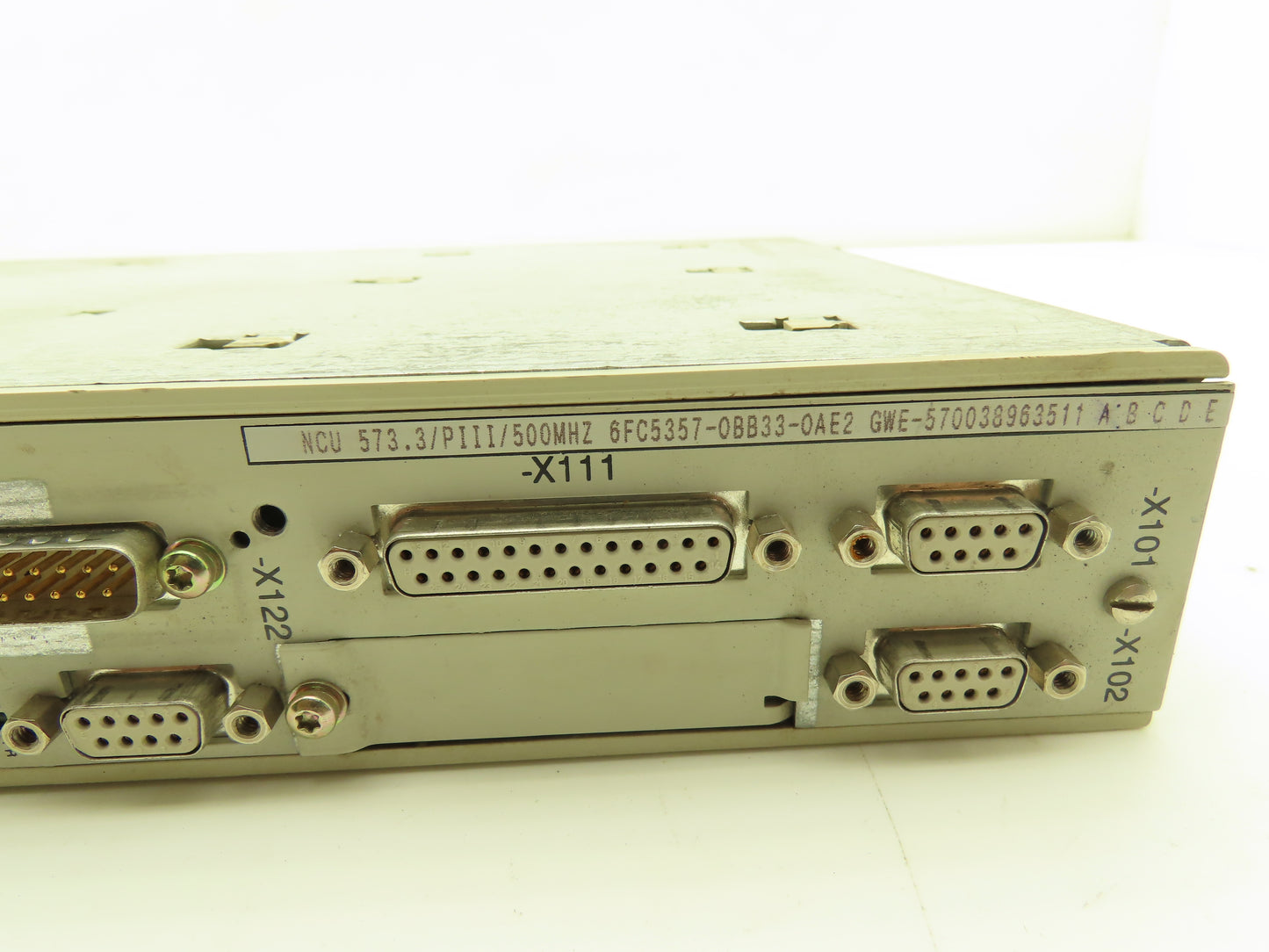 Siemens 6FC5357-0BB33-0AE2 6FC5247-0AA00-0AA3 Sinumerik 840D NCU 13A 57VAC