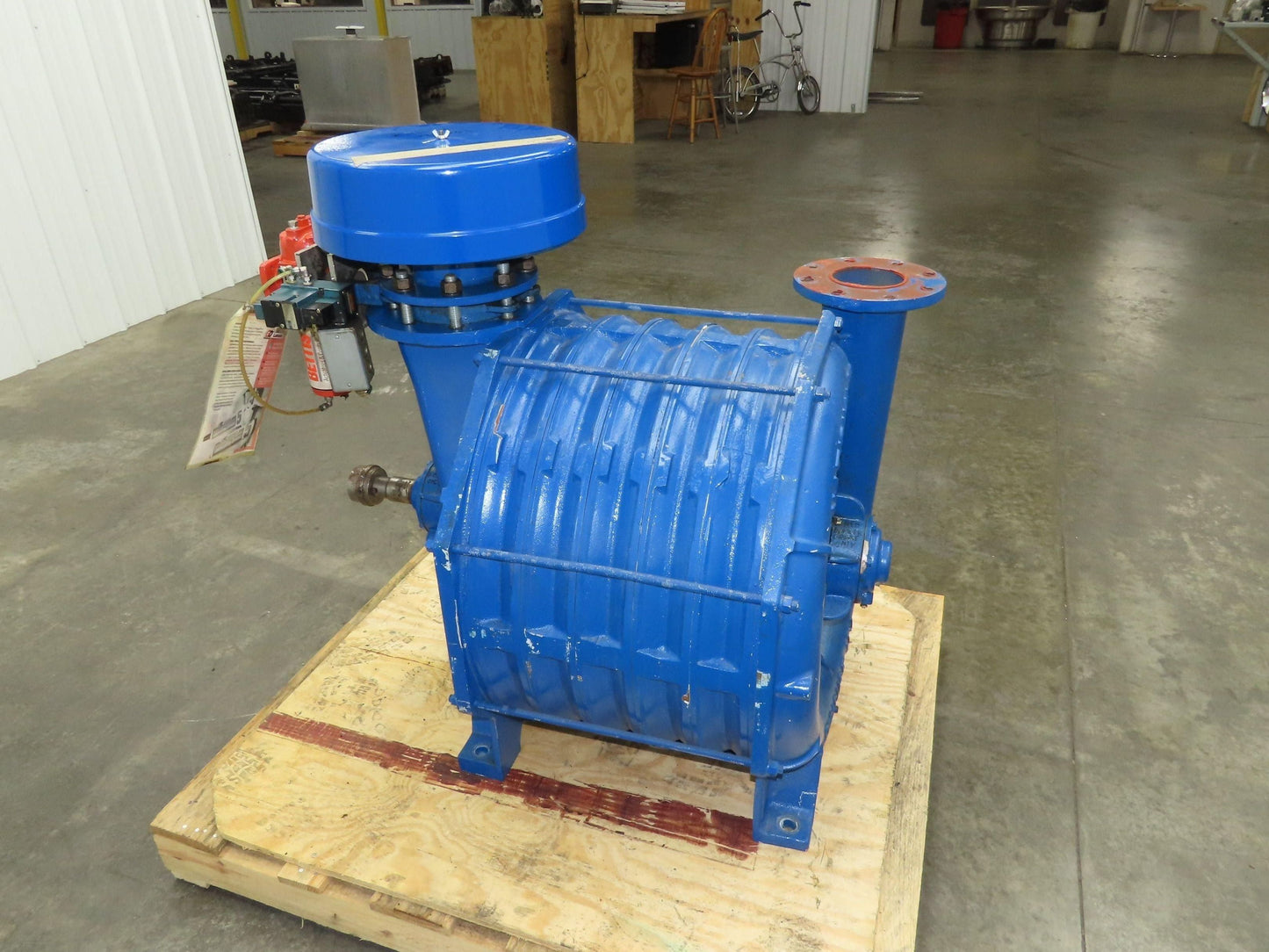 National Turbine NT05206-0-6AD Multistage Centrifugal Blower 6 Stage 5" Valve